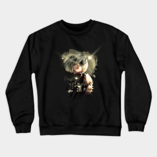 Nier Automata 2B heart love Crewneck Sweatshirt